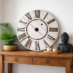 horloge-sans-mecanisme-piece-decorative-touret-bois-lou-mind-creations