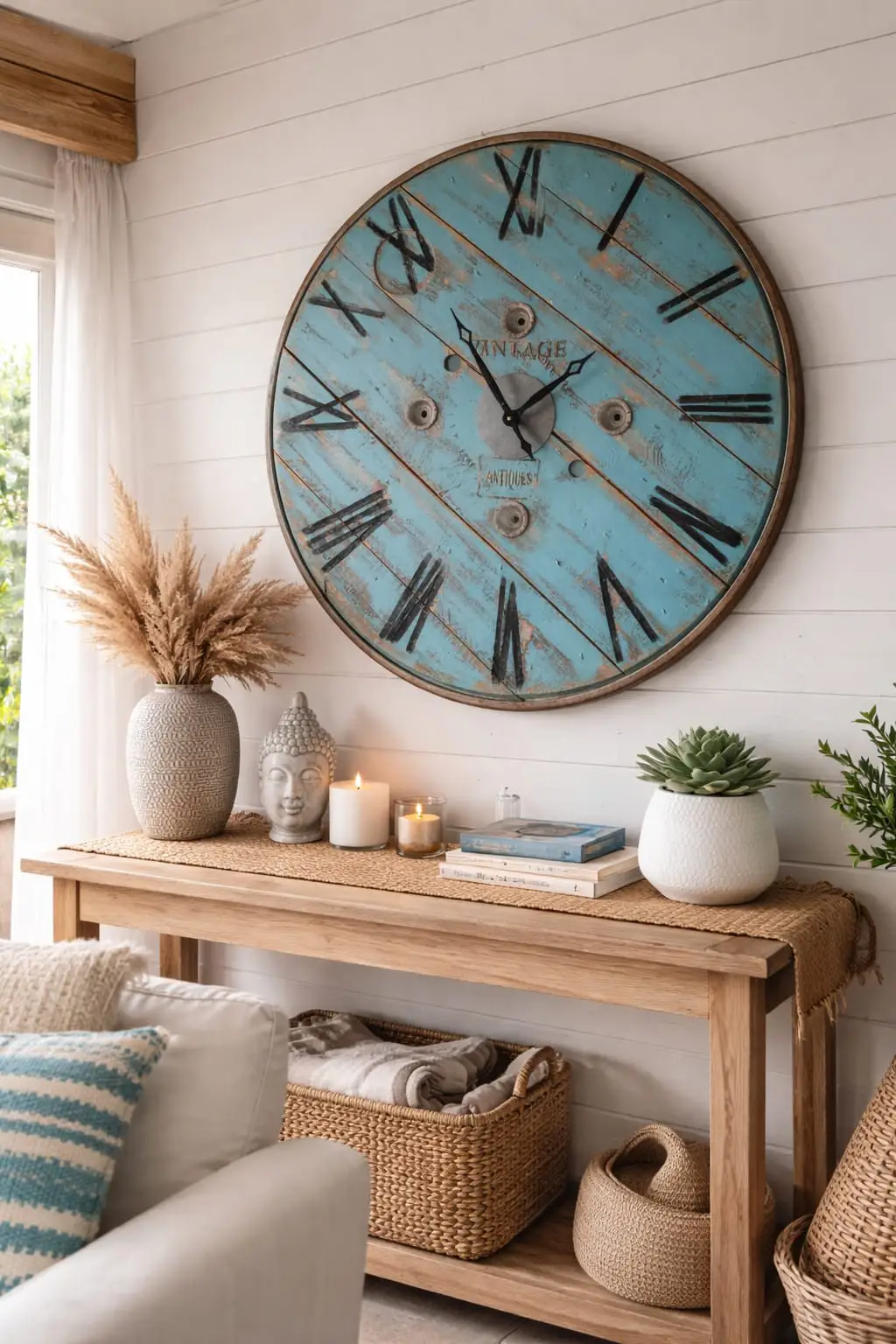 horloge-touret-bois-style-shabby-lou-mind-creations