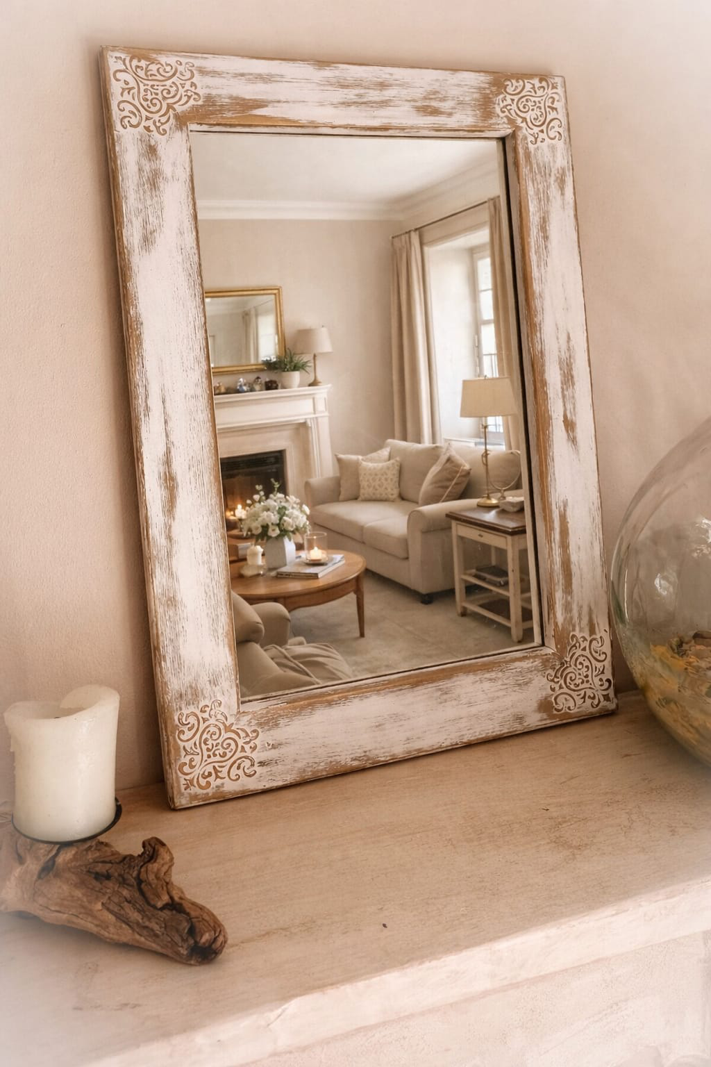 miroir-vieux-rose-chic-accroches-lou-mind-creations